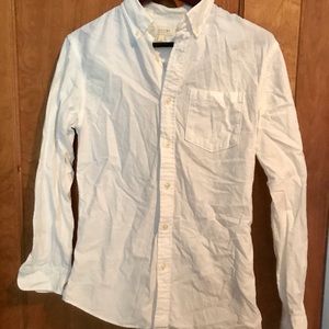 Sonoma White Button Up Shirts Small